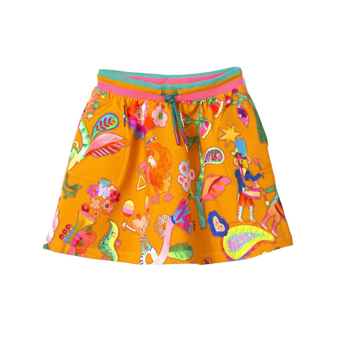 Kids Skirt - Yellow