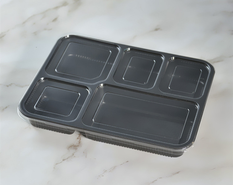Lunch Box - Plastic - Black