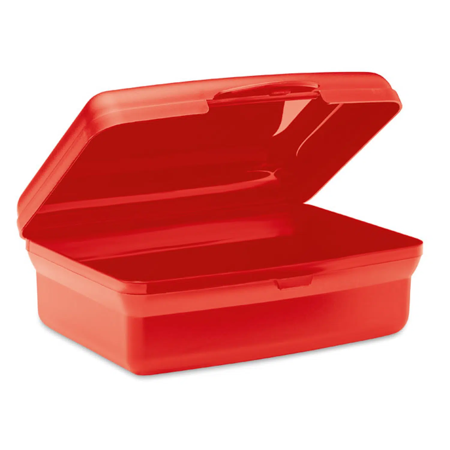 Lunch Box - Plastic - Red
