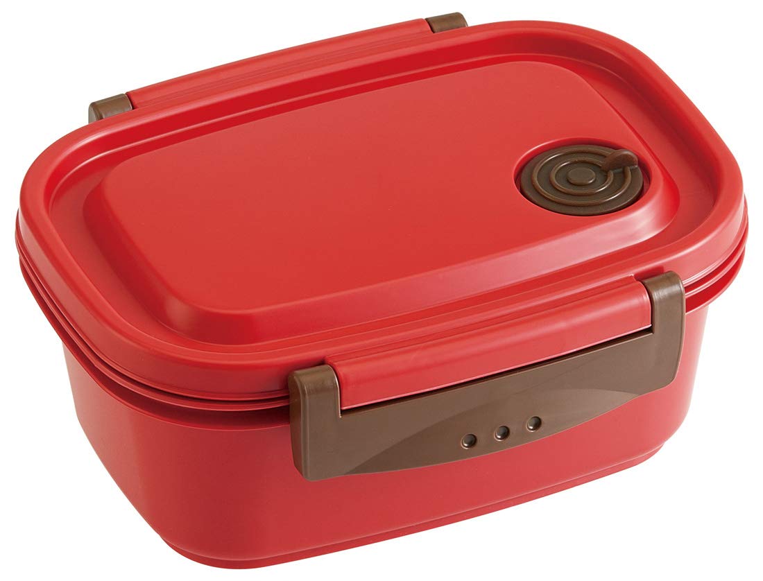 Lunch Box - Plastic - Red