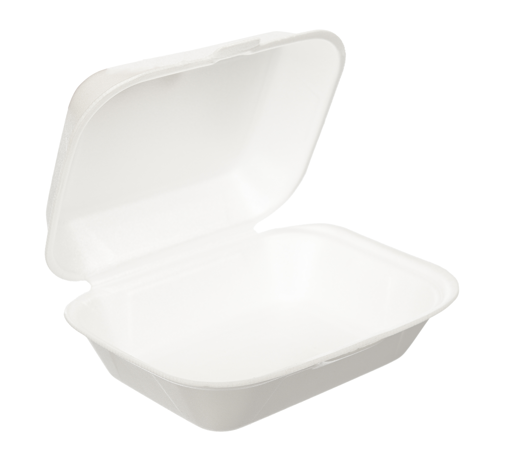Lunch Box - Plastic - White