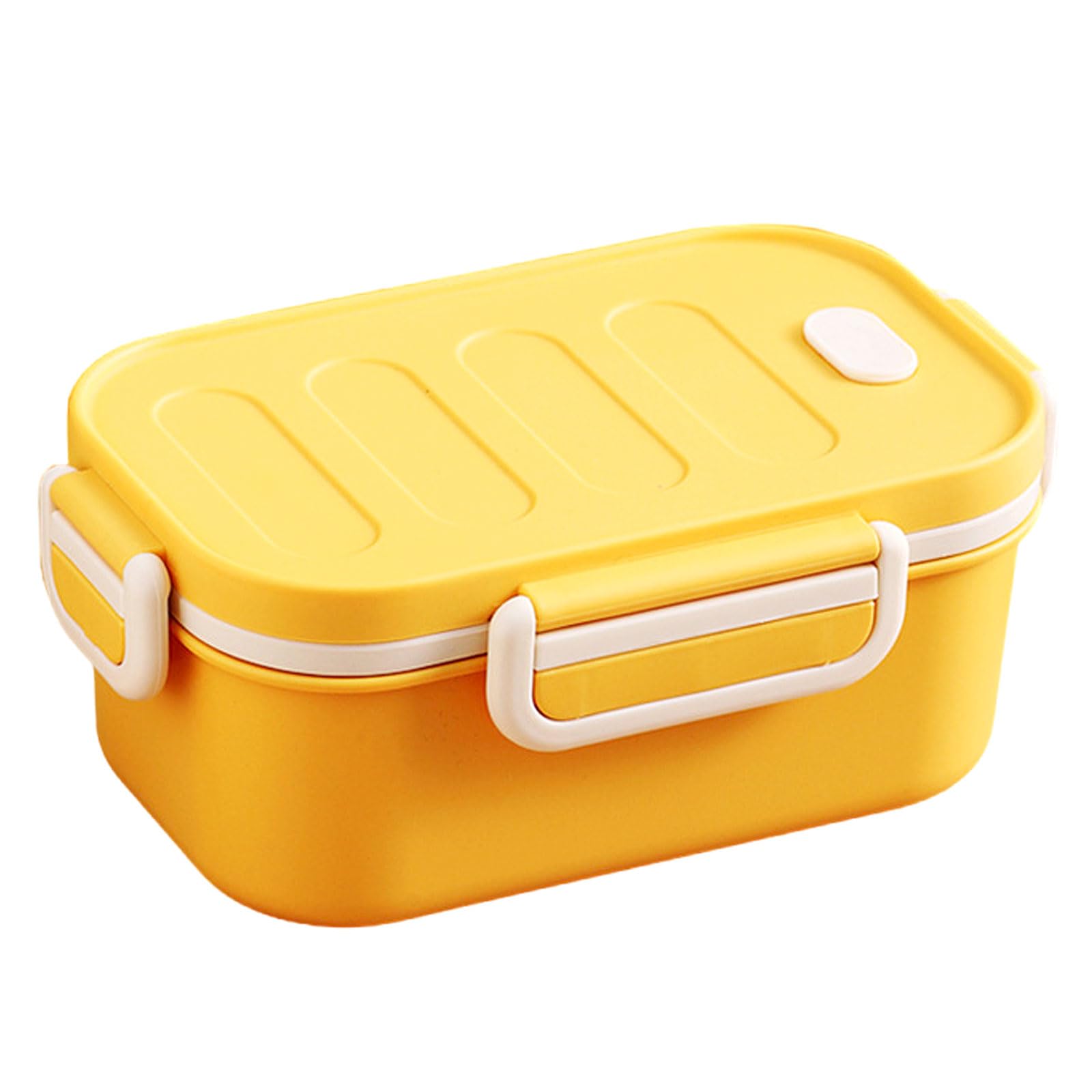 Lunch Box - Plastic - Yellow