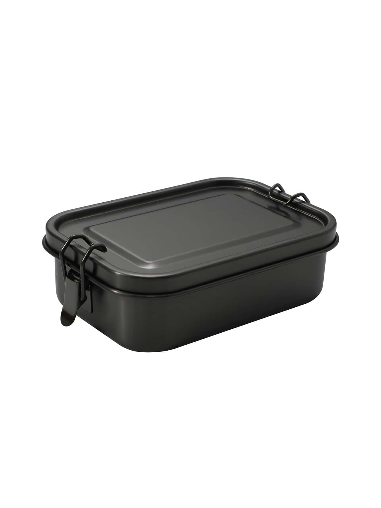 Lunch Box - Steel - Black