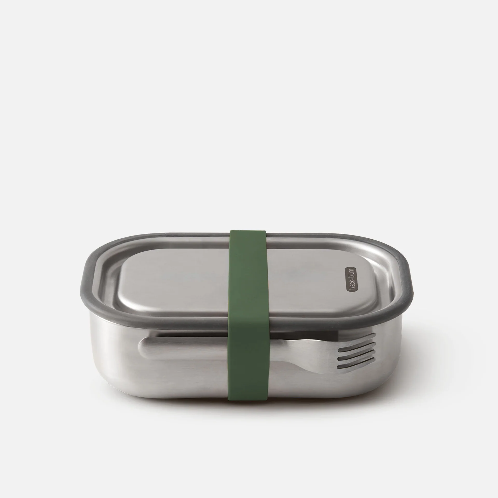 Lunch Box - Steel - Black