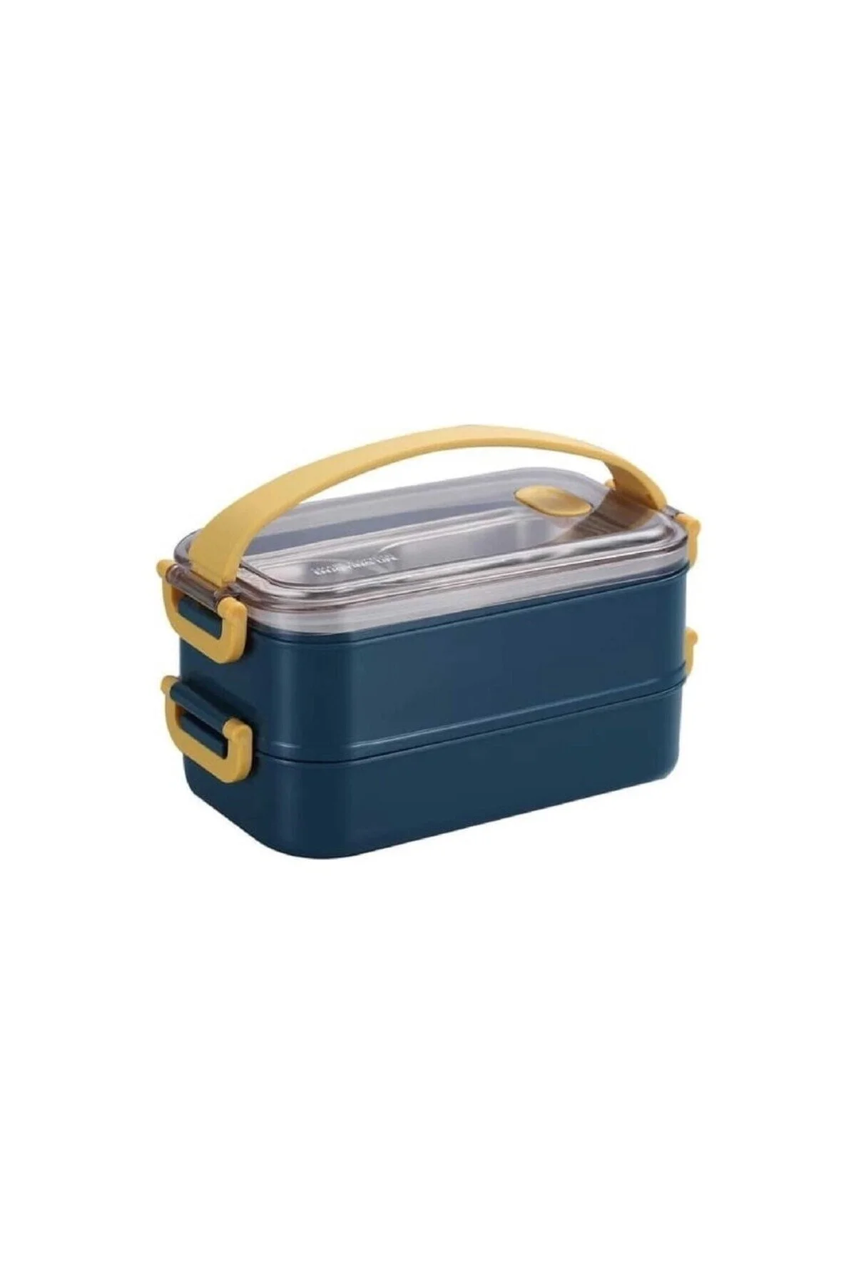 Lunch Box - Steel - Blue
