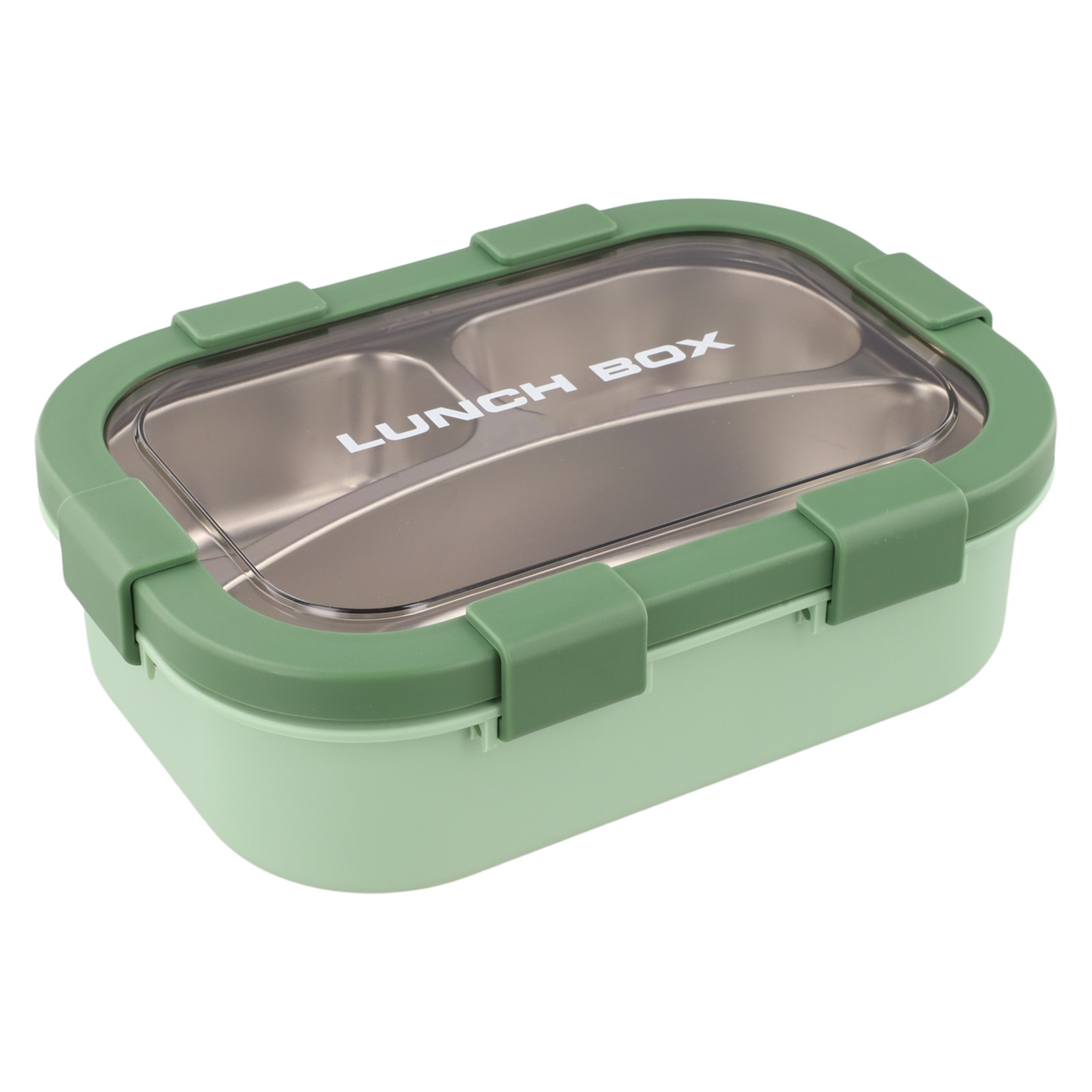 Lunch Box - Steel - Green