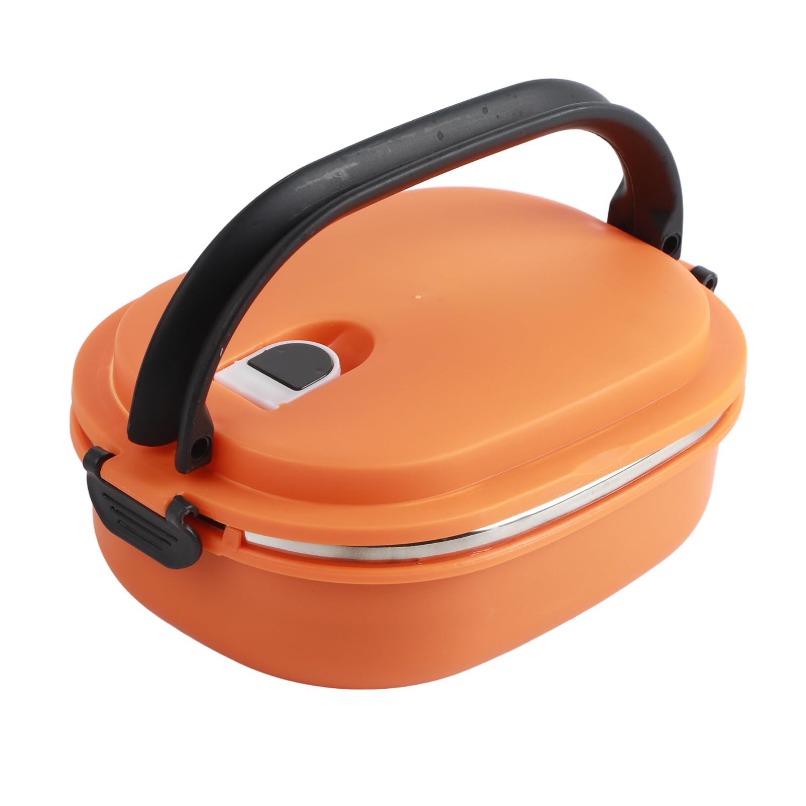 Lunch Box - Steel - Orange