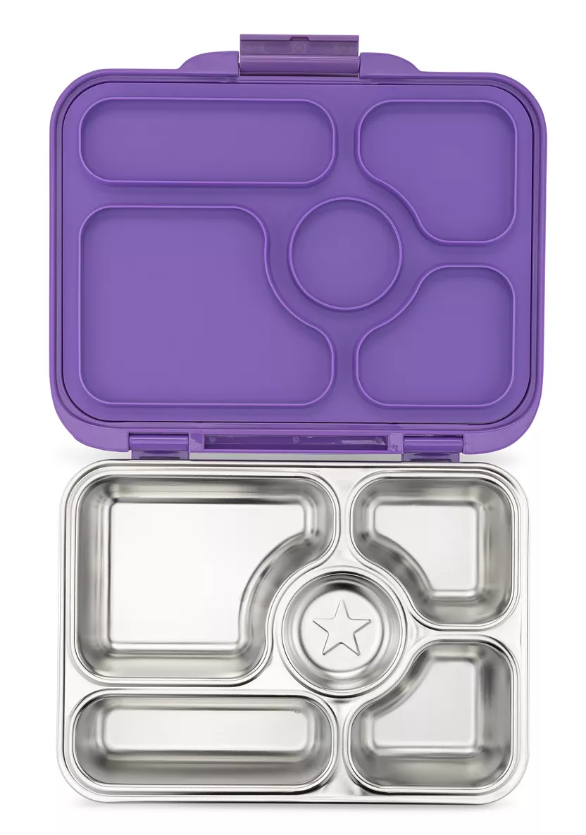 Lunch Box - Steel - Purple