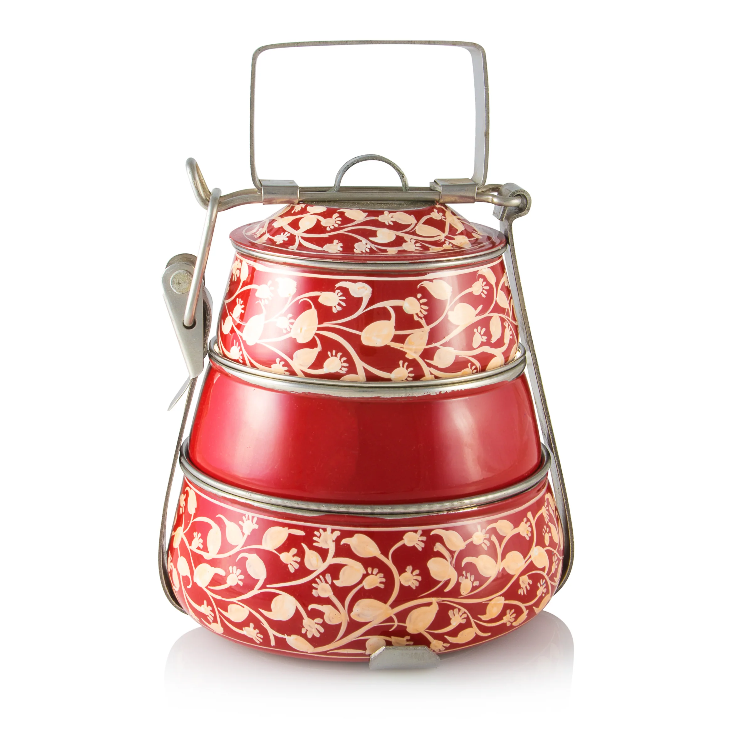 Lunch Box - Steel - Red