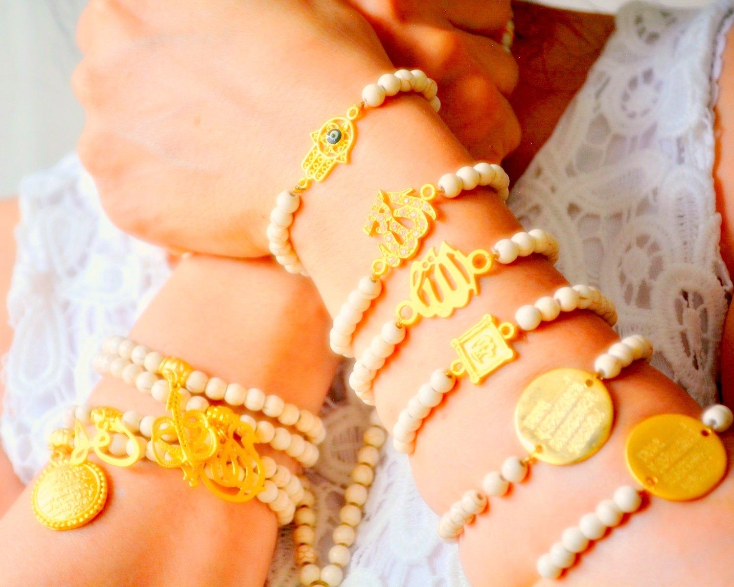 Muslim Bracelet - Beige