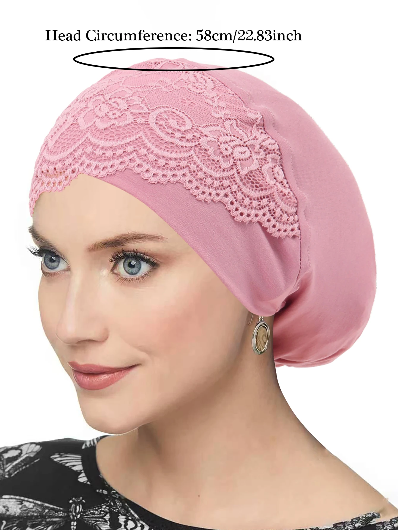 Muslim Cap - Pink