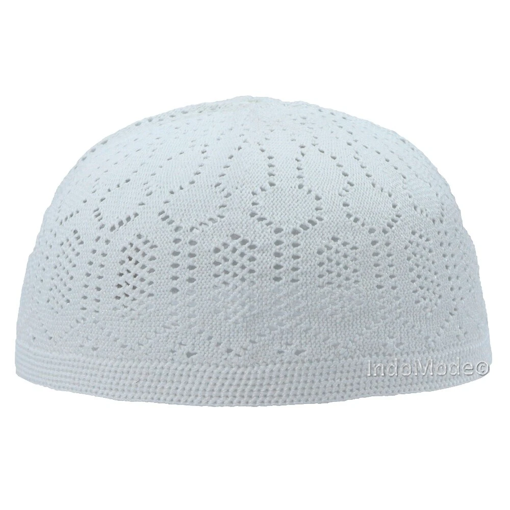 Muslim Cap - White