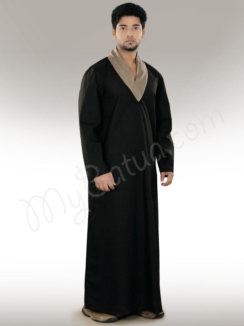 Muslim Men's Clothing - Black