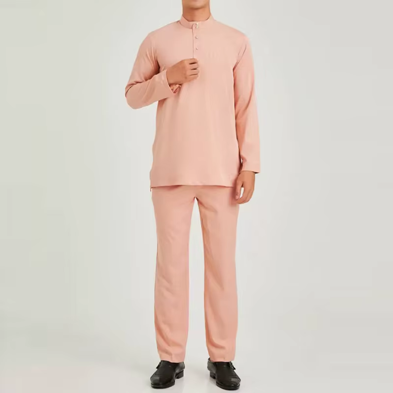 Muslim Men's Clothing - Pink