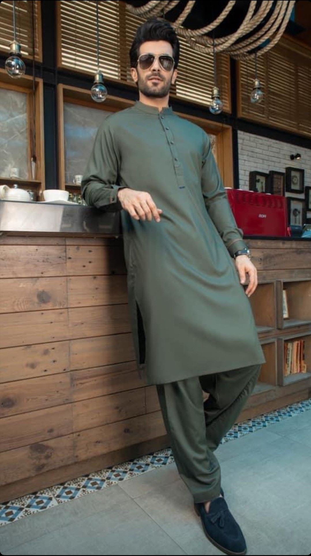 Muslim Men's Clothing - Teal