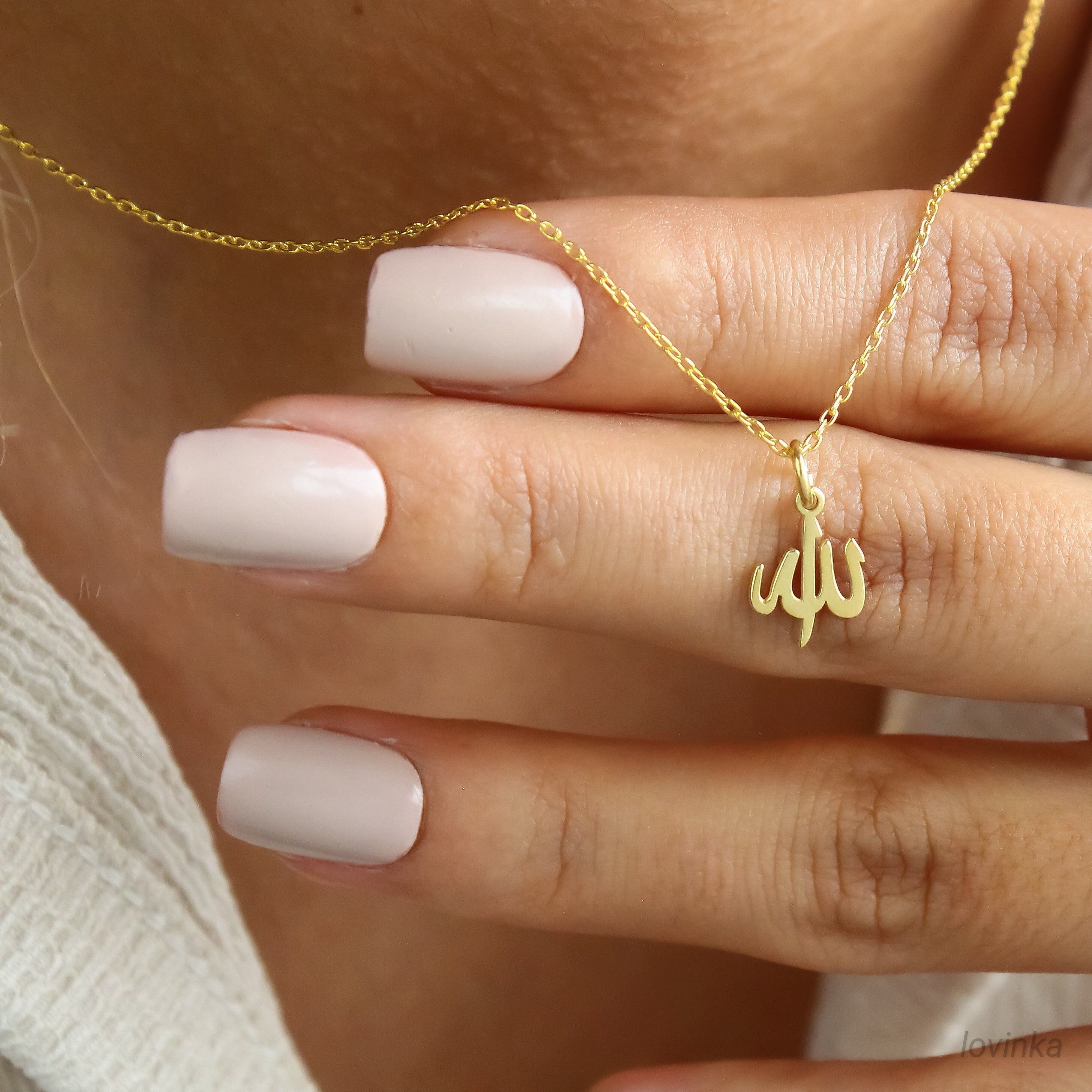 Muslim Necklace - Beige