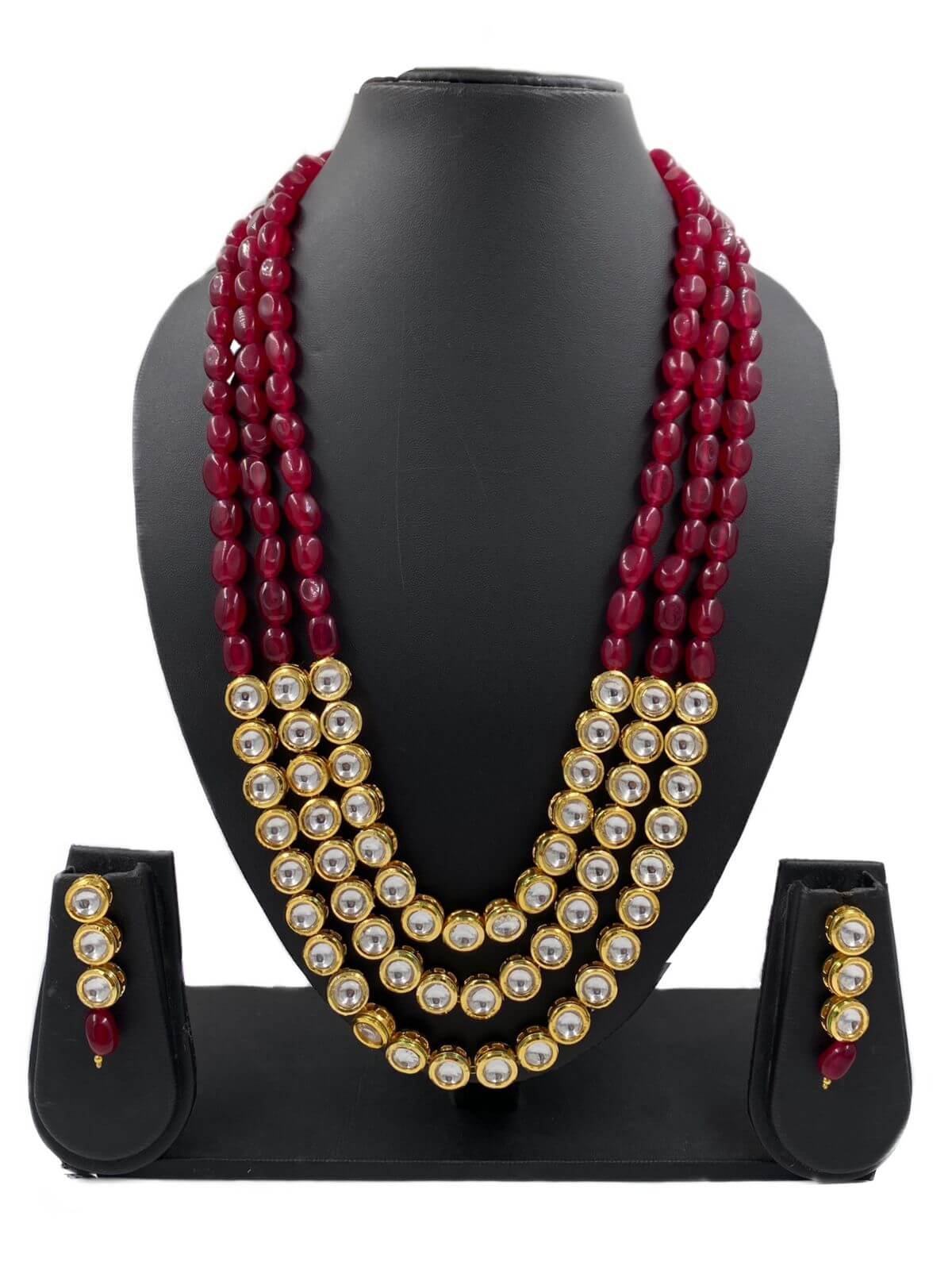 Muslim Necklace - Maroon
