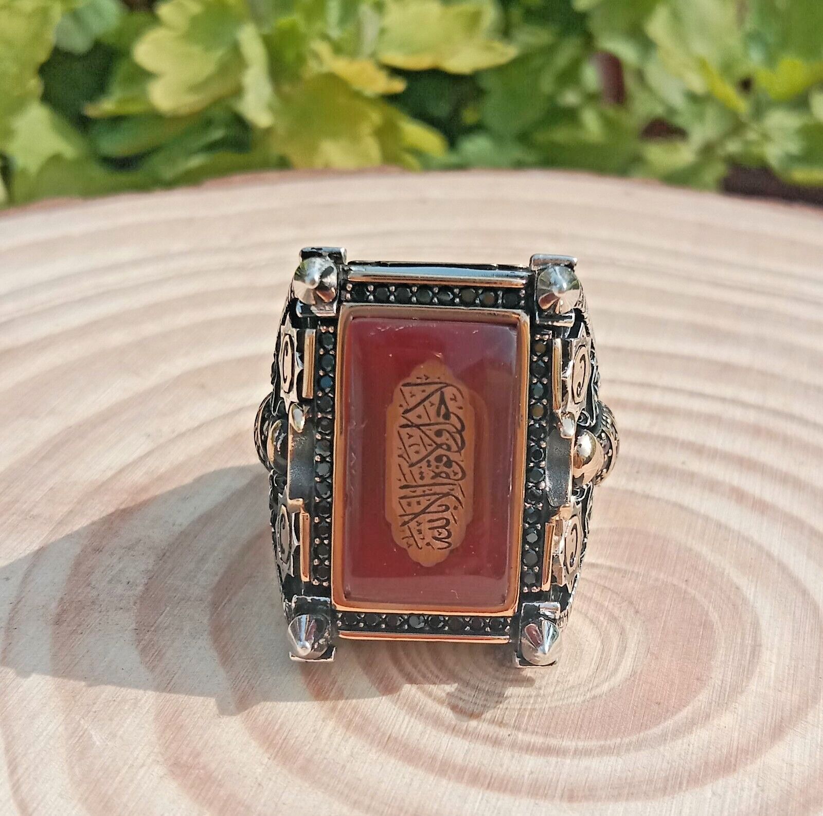 Muslim Ring - Maroon