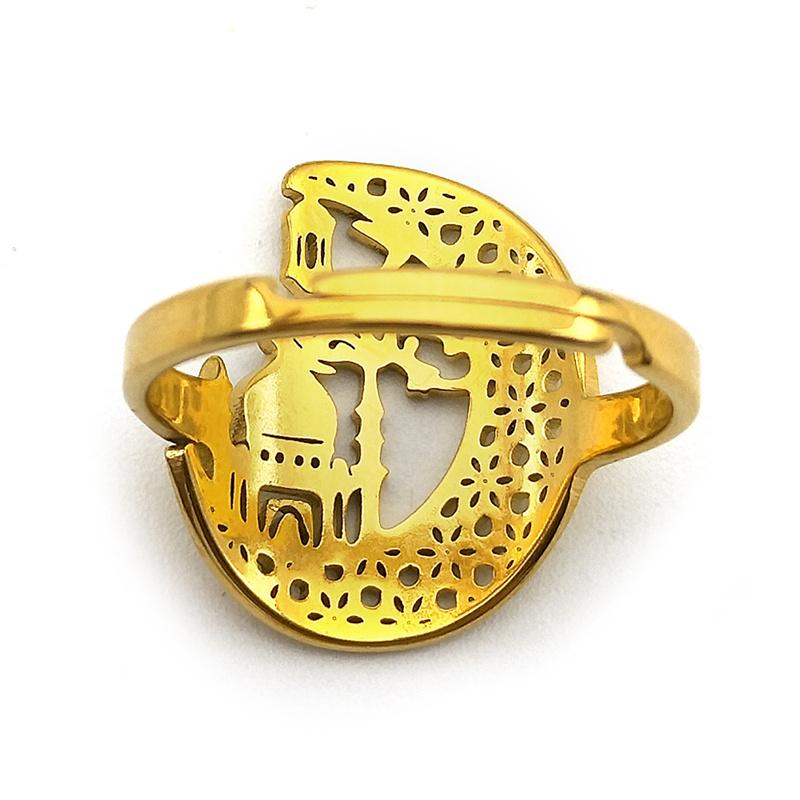 Muslim Ring - Maroon