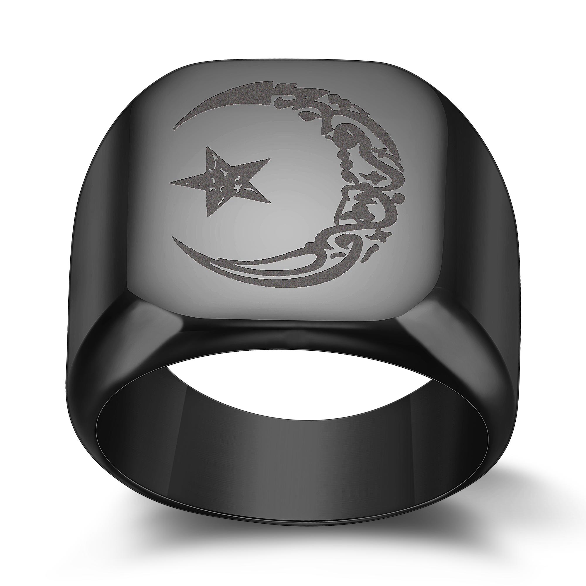 Muslim Ring - Navy