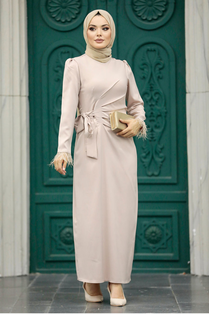 Muslim Wedding Attire - Beige