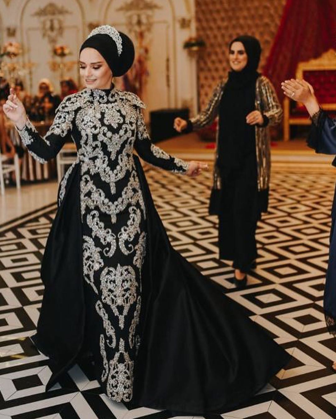 Muslim Wedding Attire - Black