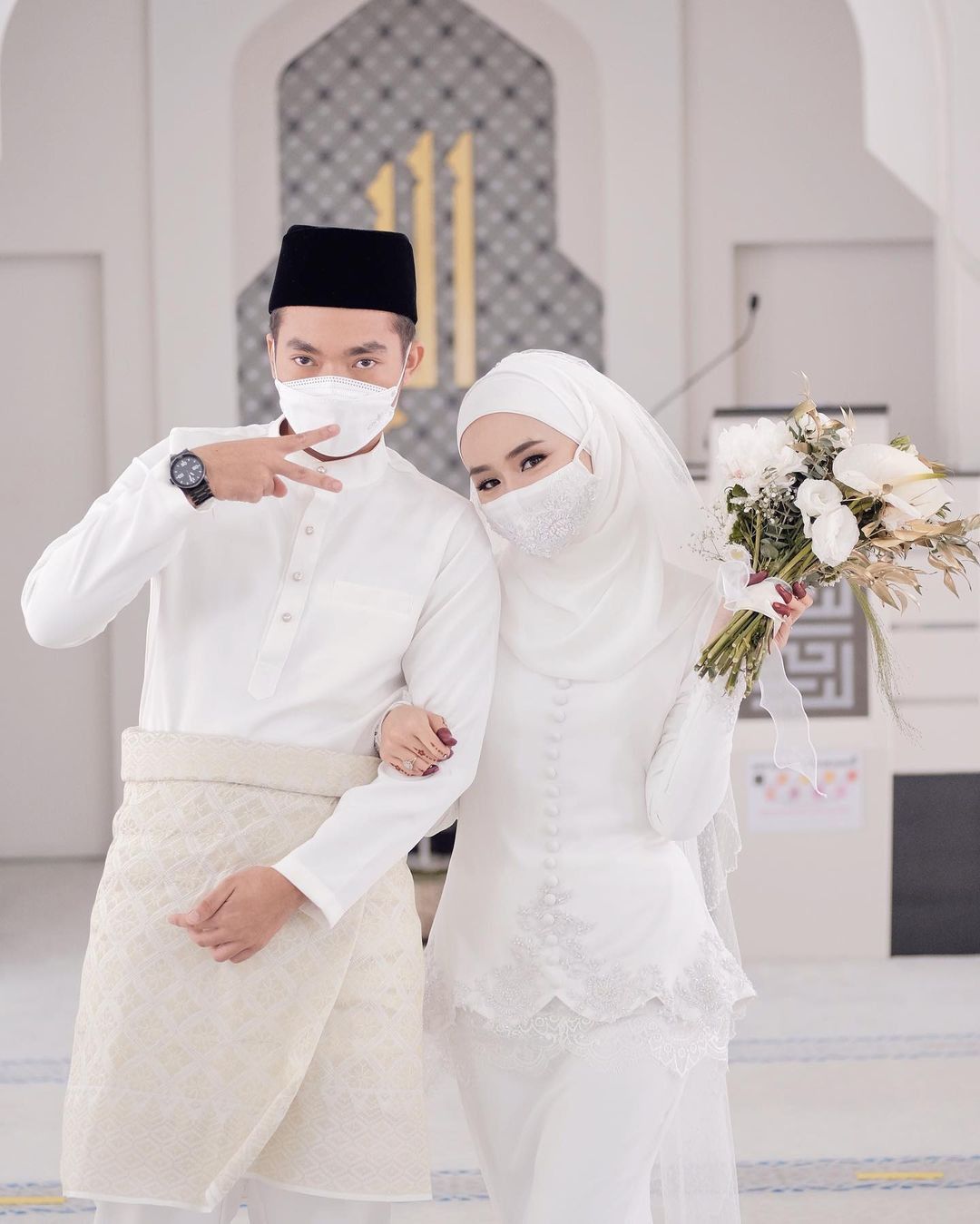 Muslim Wedding Attire - Black