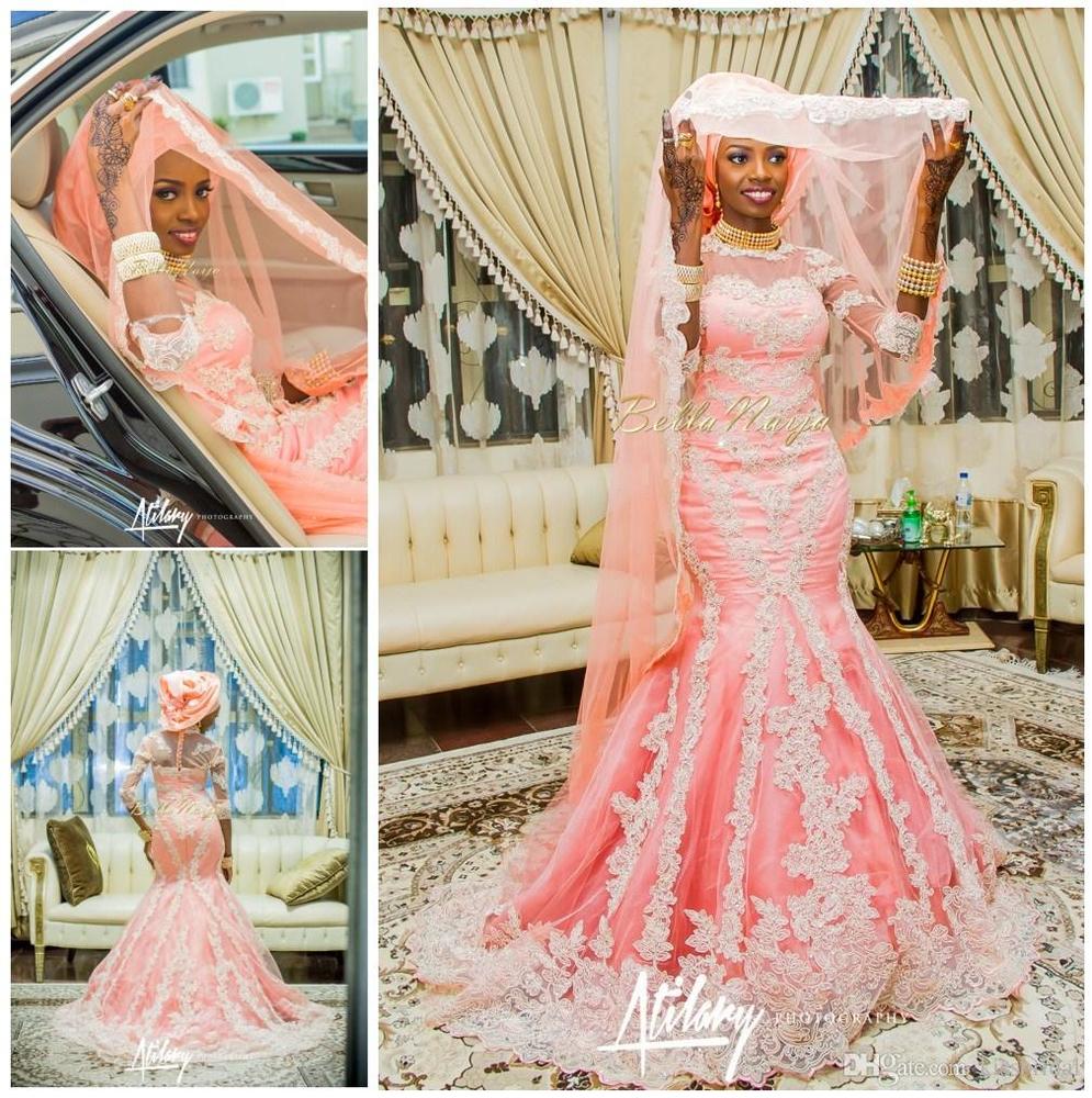 Muslim Wedding Attire - Pink