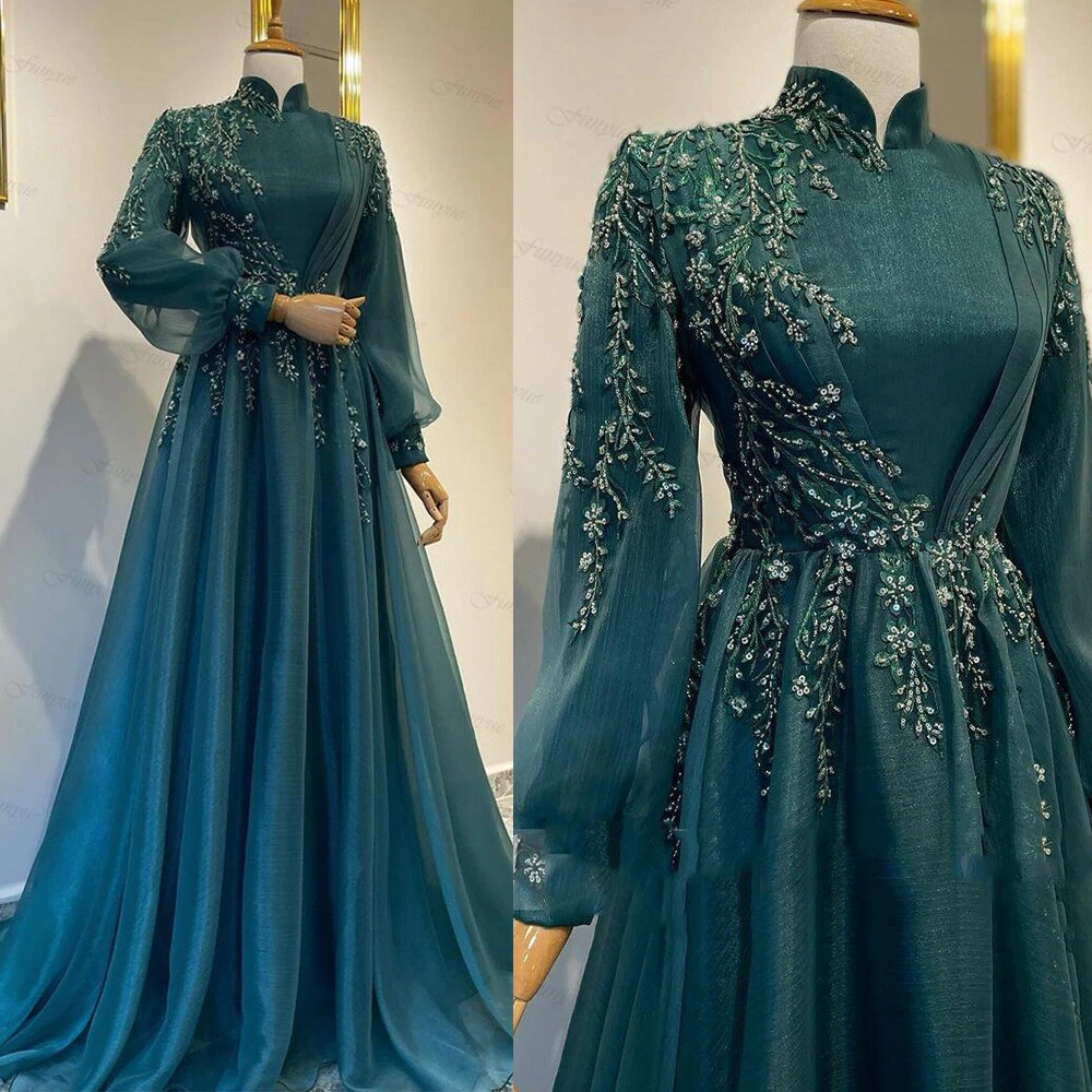 Muslim Wedding Attire - Teal