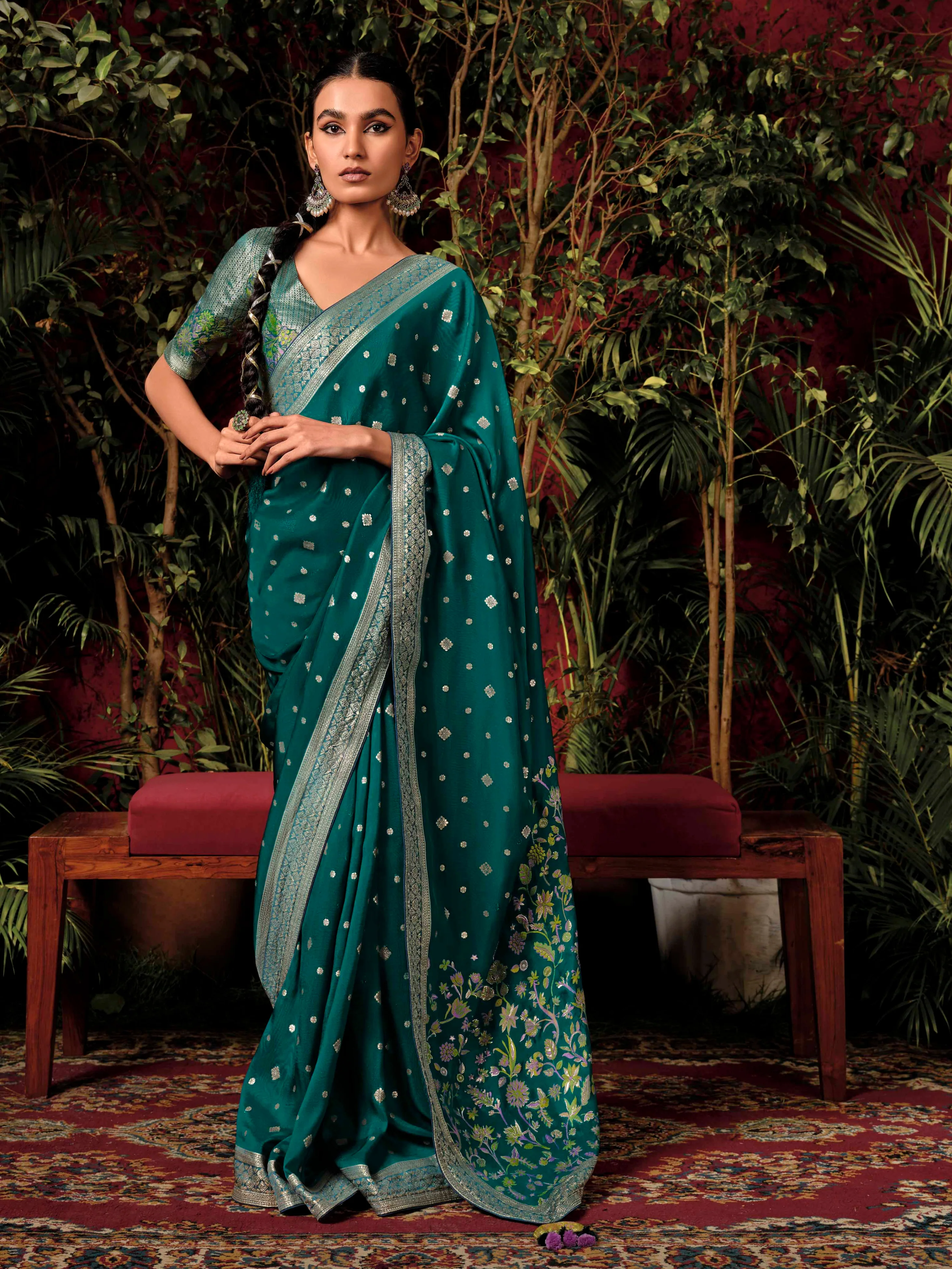 Muslim Wedding Attire - Teal