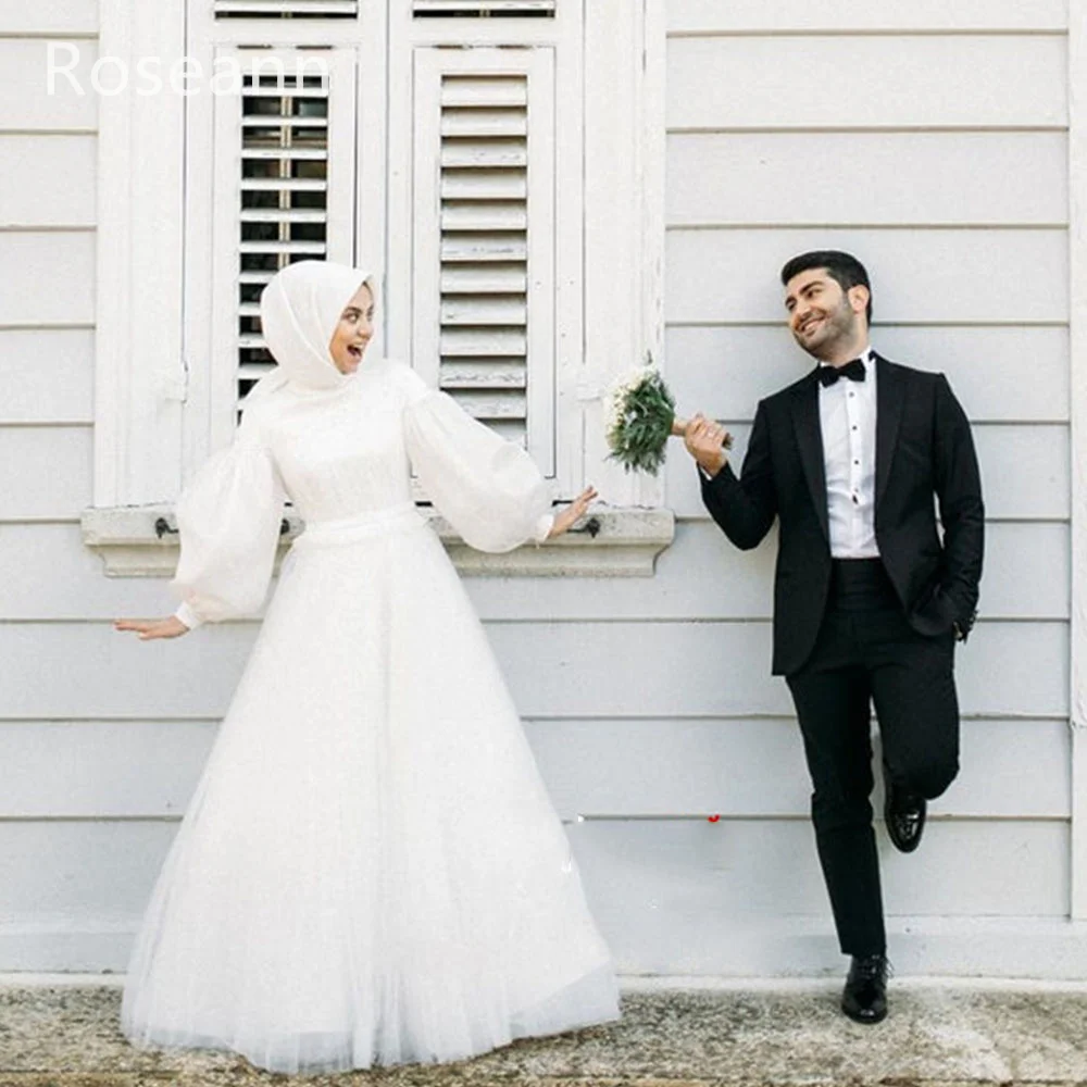 Muslim Wedding Attire - White