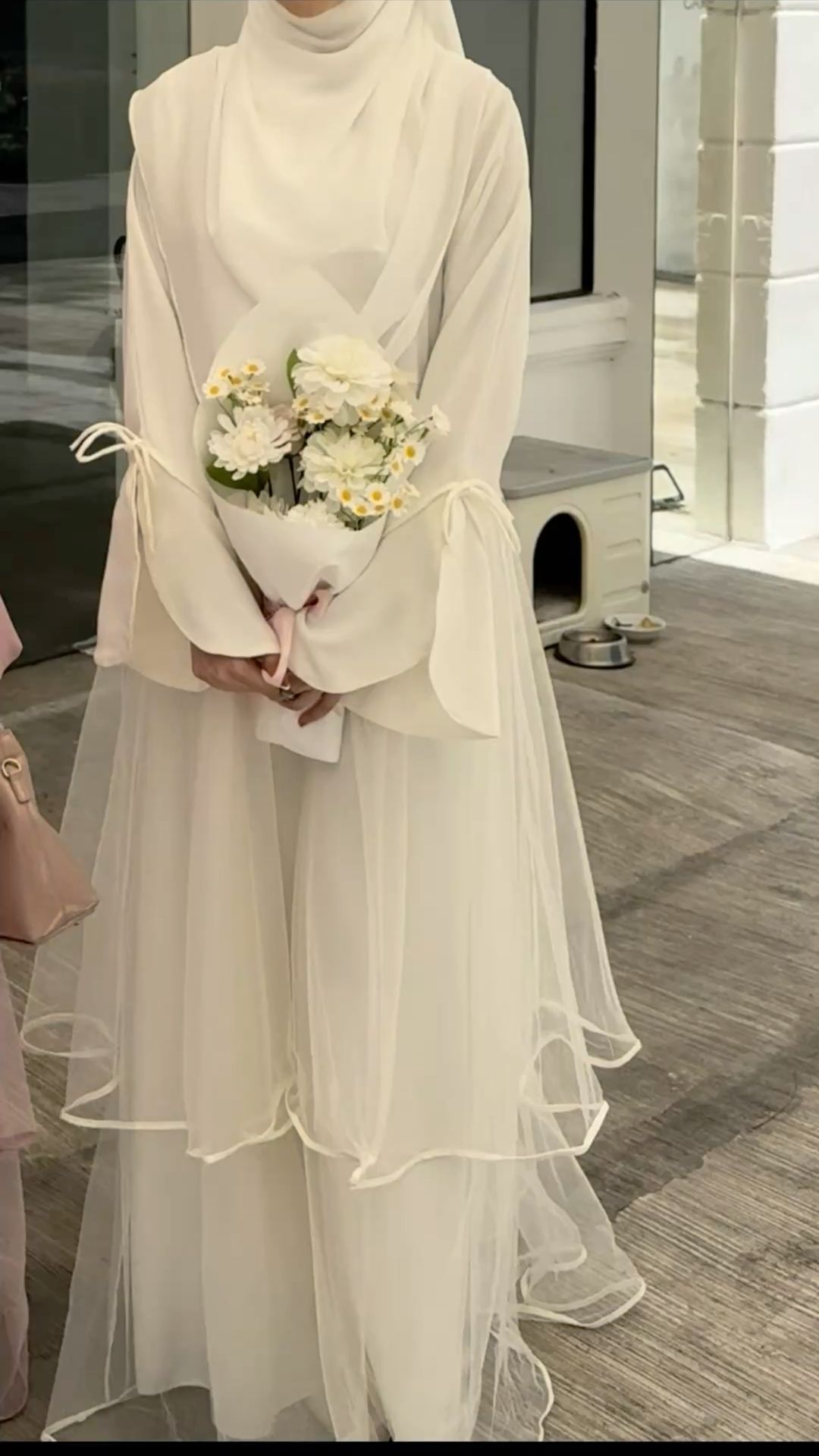 Muslim Wedding Attire - White