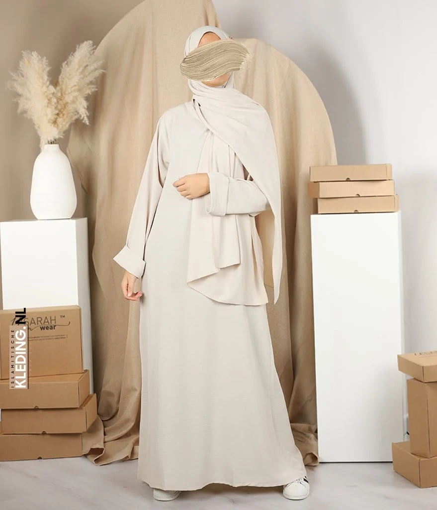 Muslim Women's Clothing - Cream