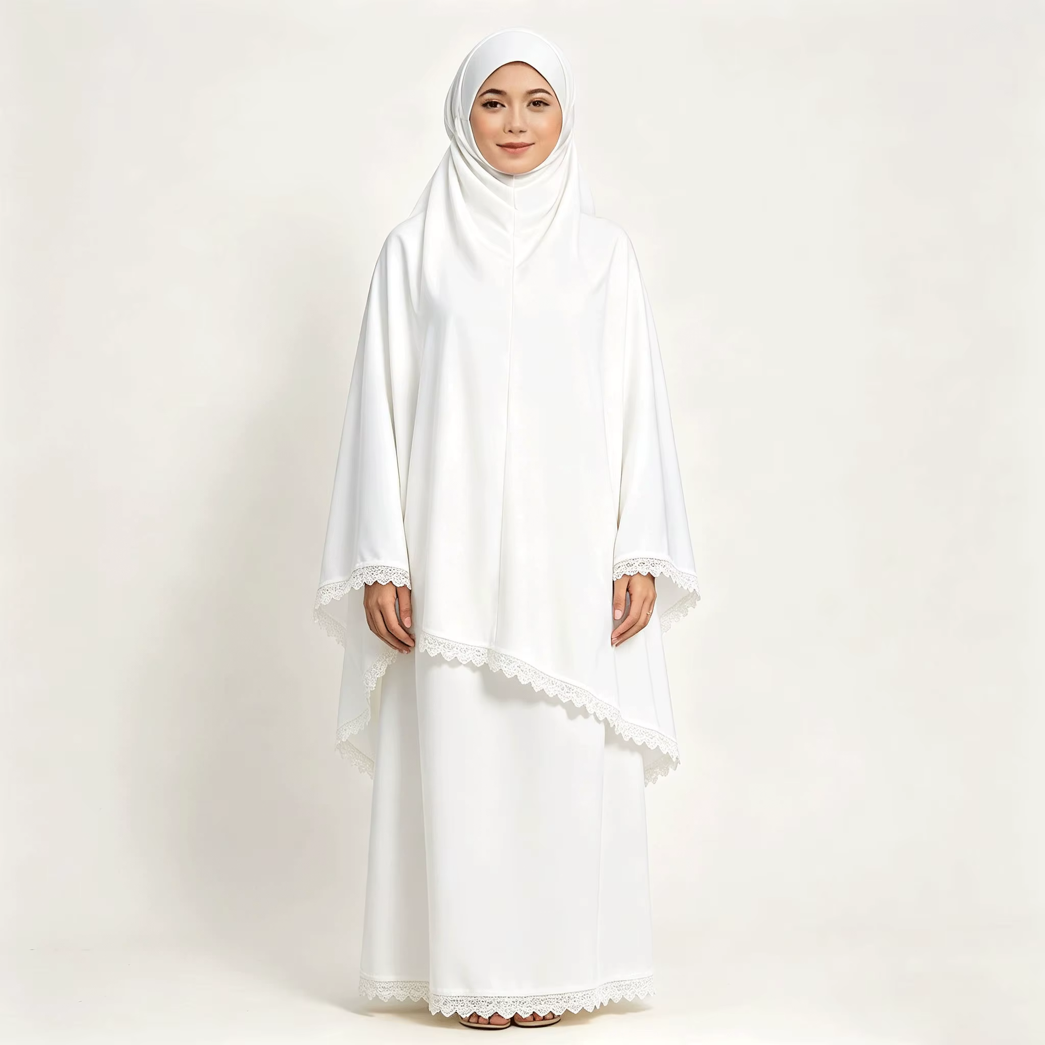 Muslim Women's Clothing - White