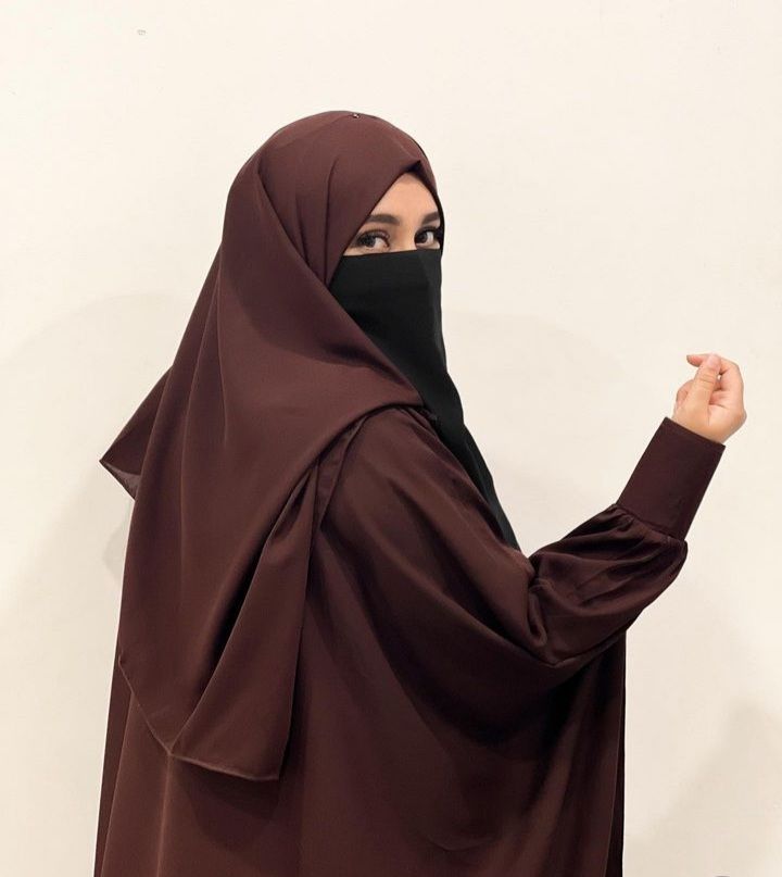 Niqab - Brown
