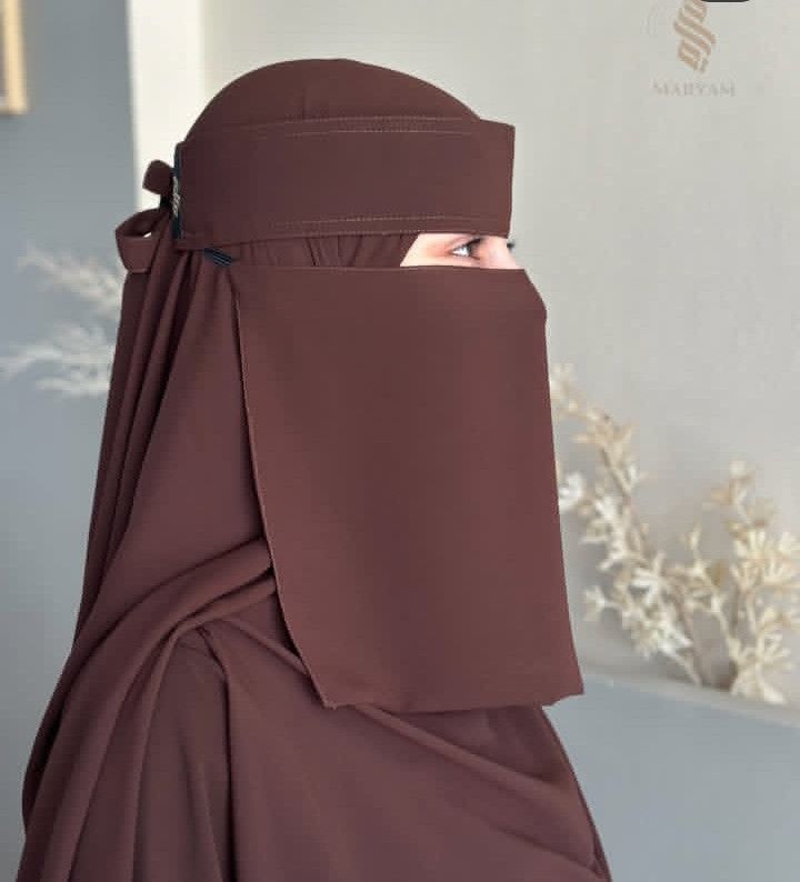 Niqab - Brown