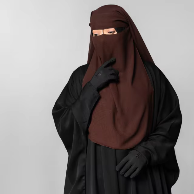 Niqab - Brown