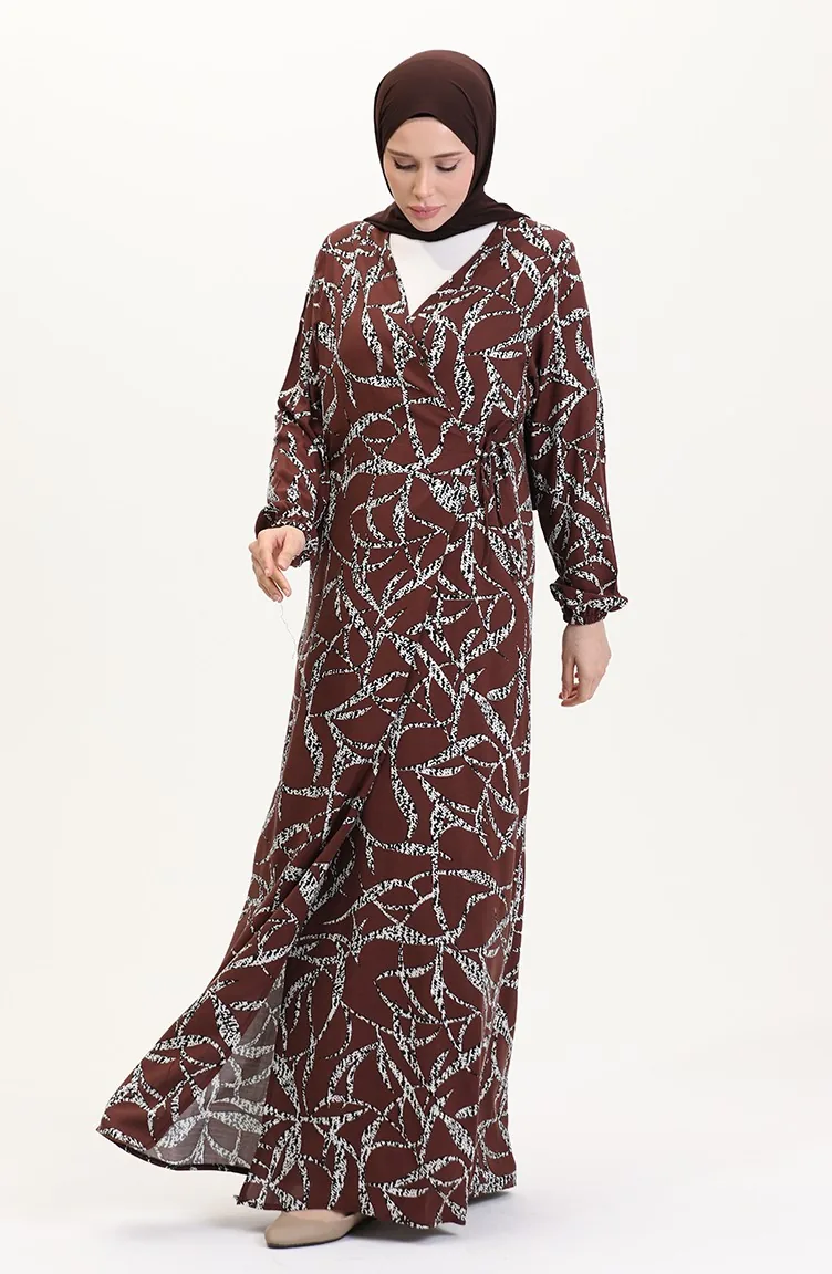 Prayer Dress - Brown