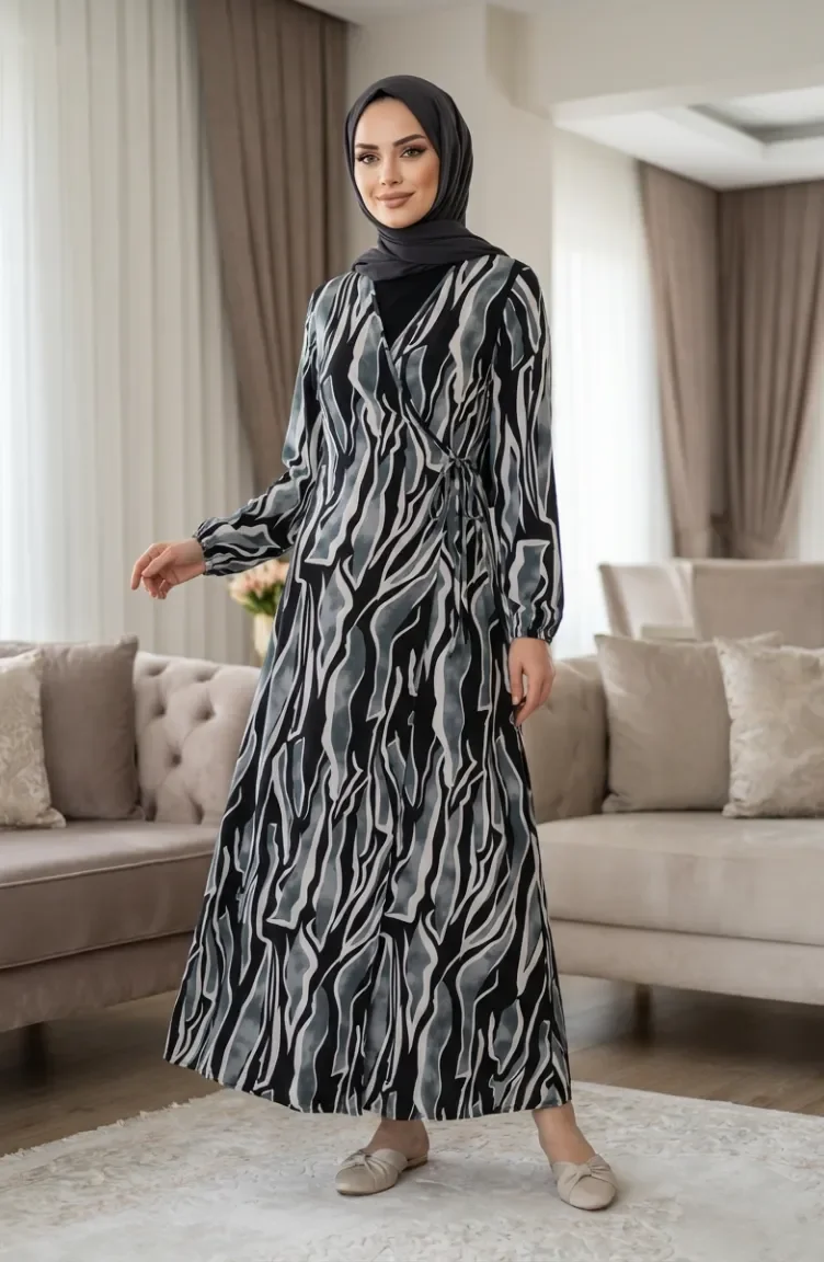 Prayer Dress - Grey