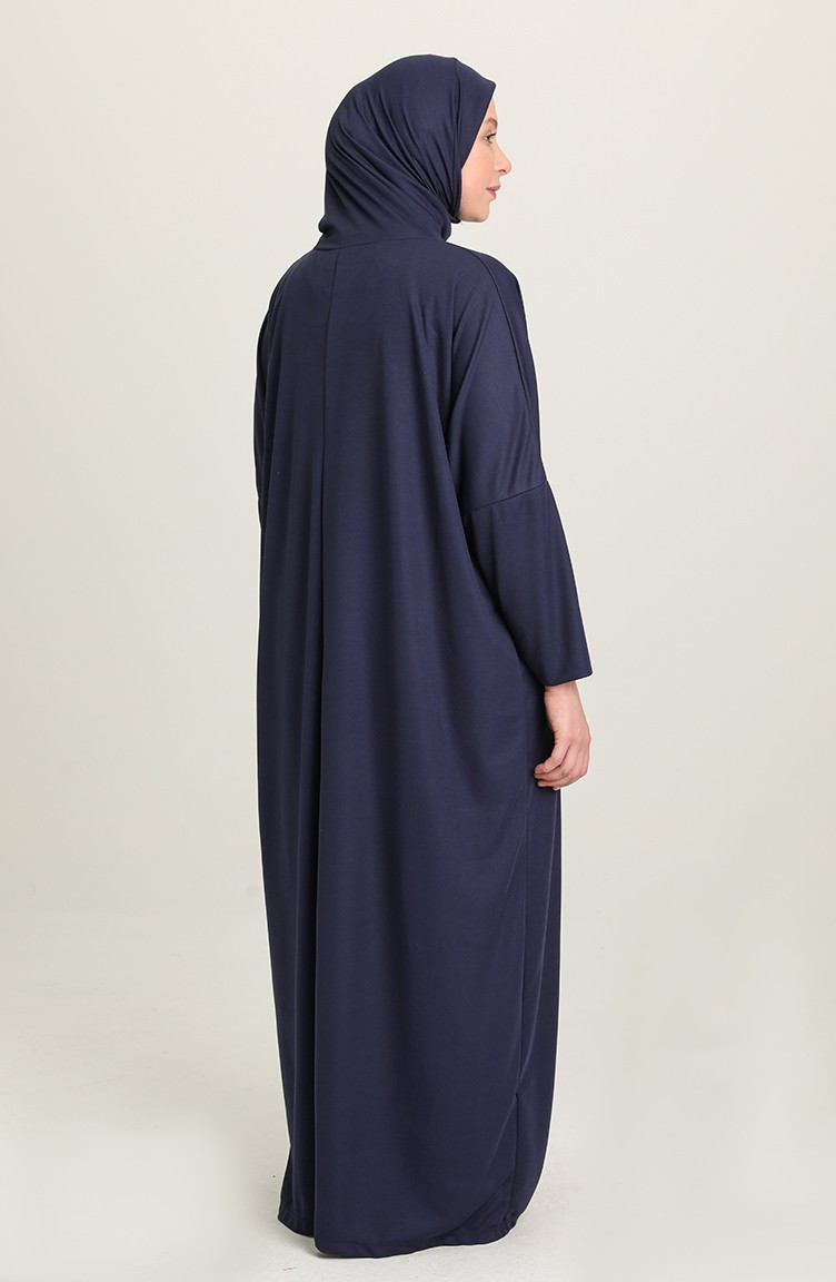 Prayer Dress - Navy