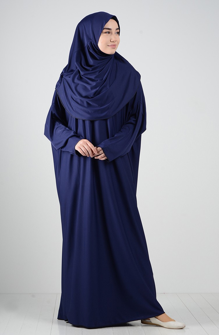 Prayer Dress - Navy
