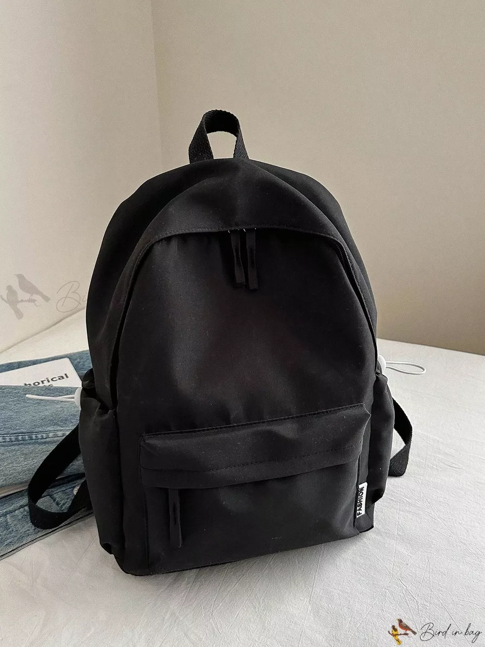 School Bag - Backpack - Black