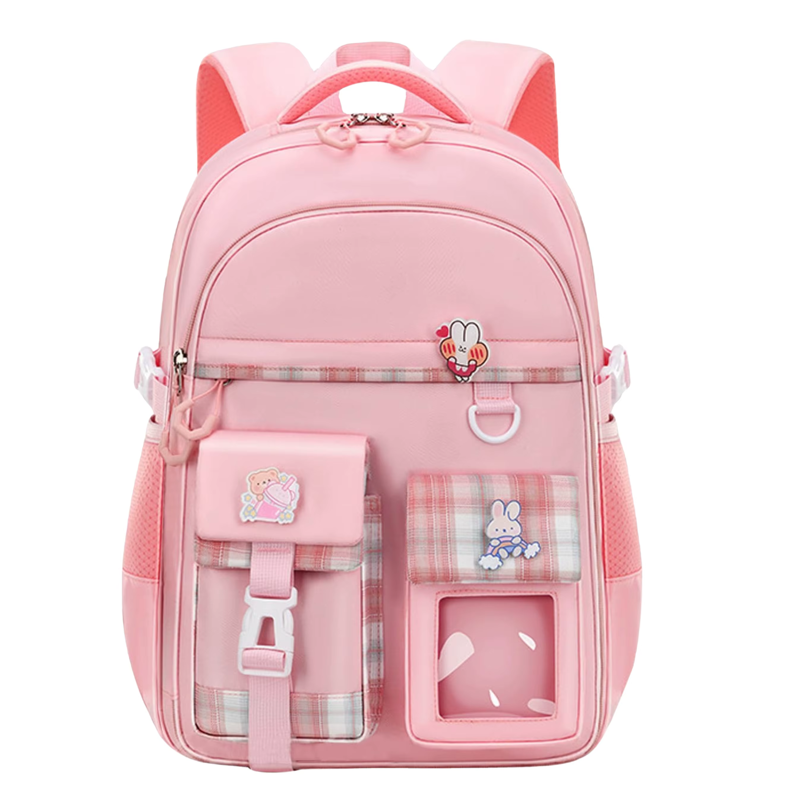 School Bag - Backpack - Pink