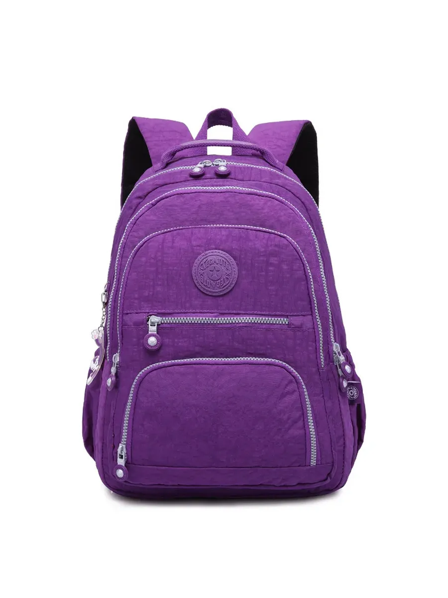 School Bag - Backpack - Purple