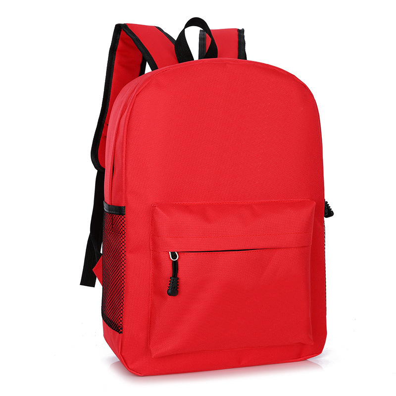 School Bag - Backpack - Red