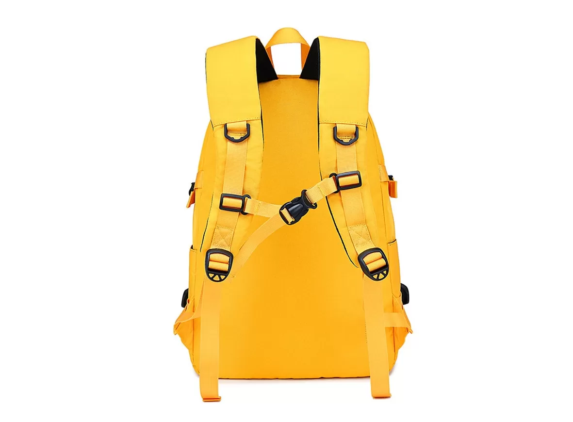 School Bag - Backpack - Yellow
