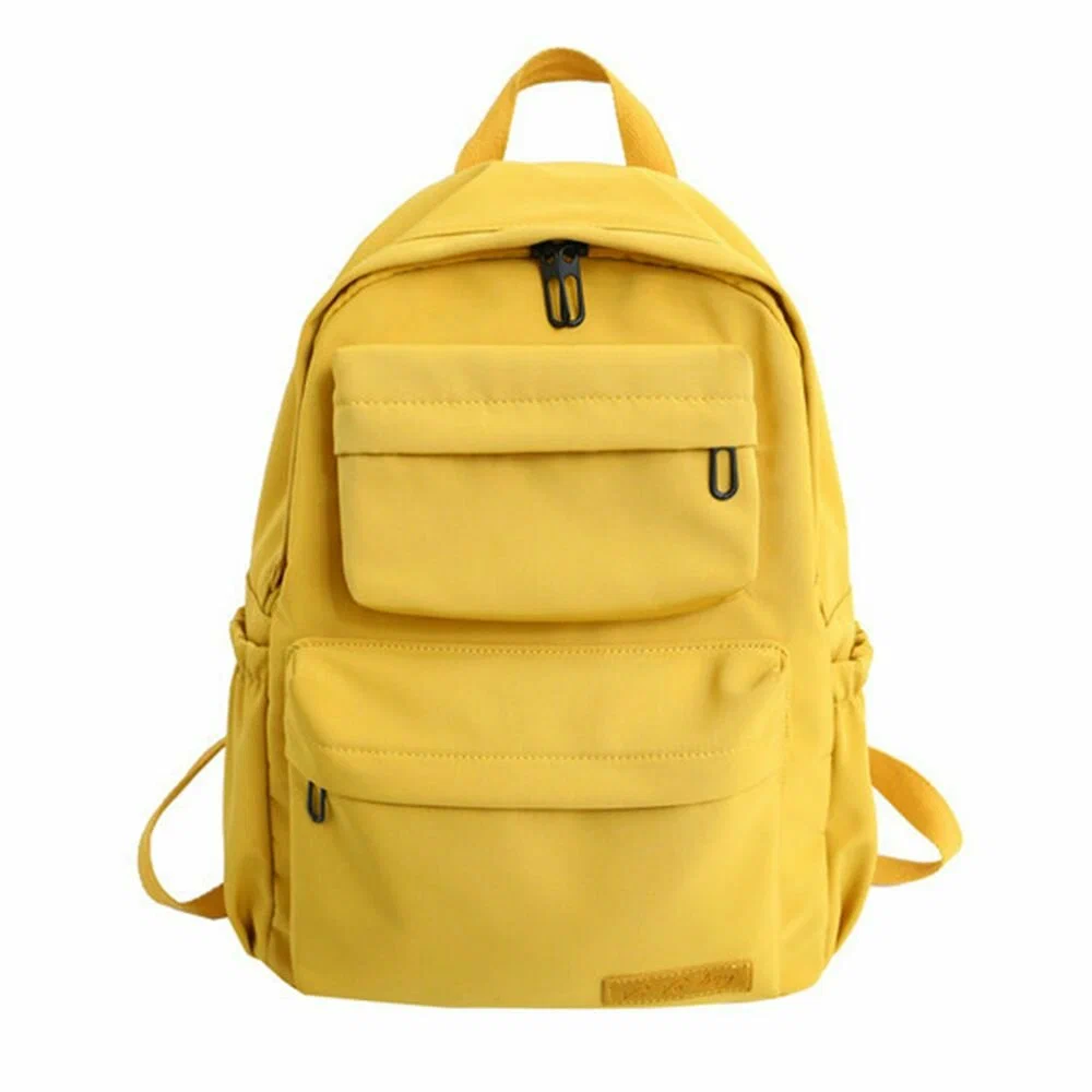 School Bag - Backpack - Yellow
