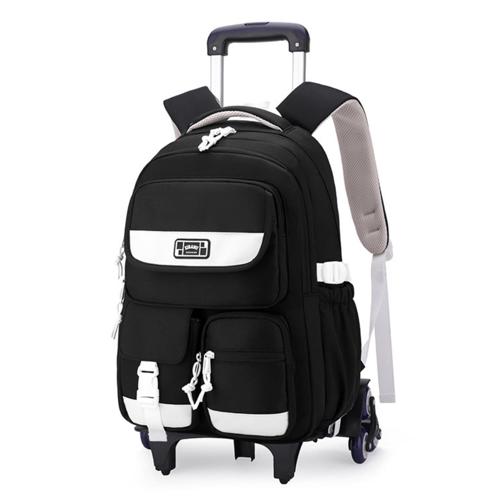 School Bag - Wheeled - Black