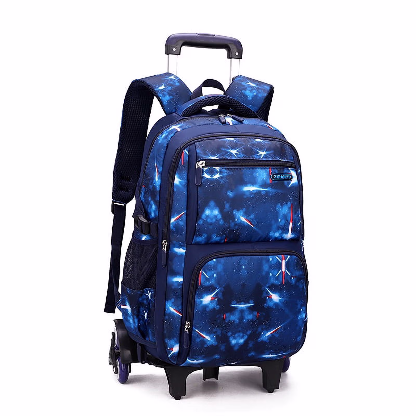 School Bag - Wheeled - Blue