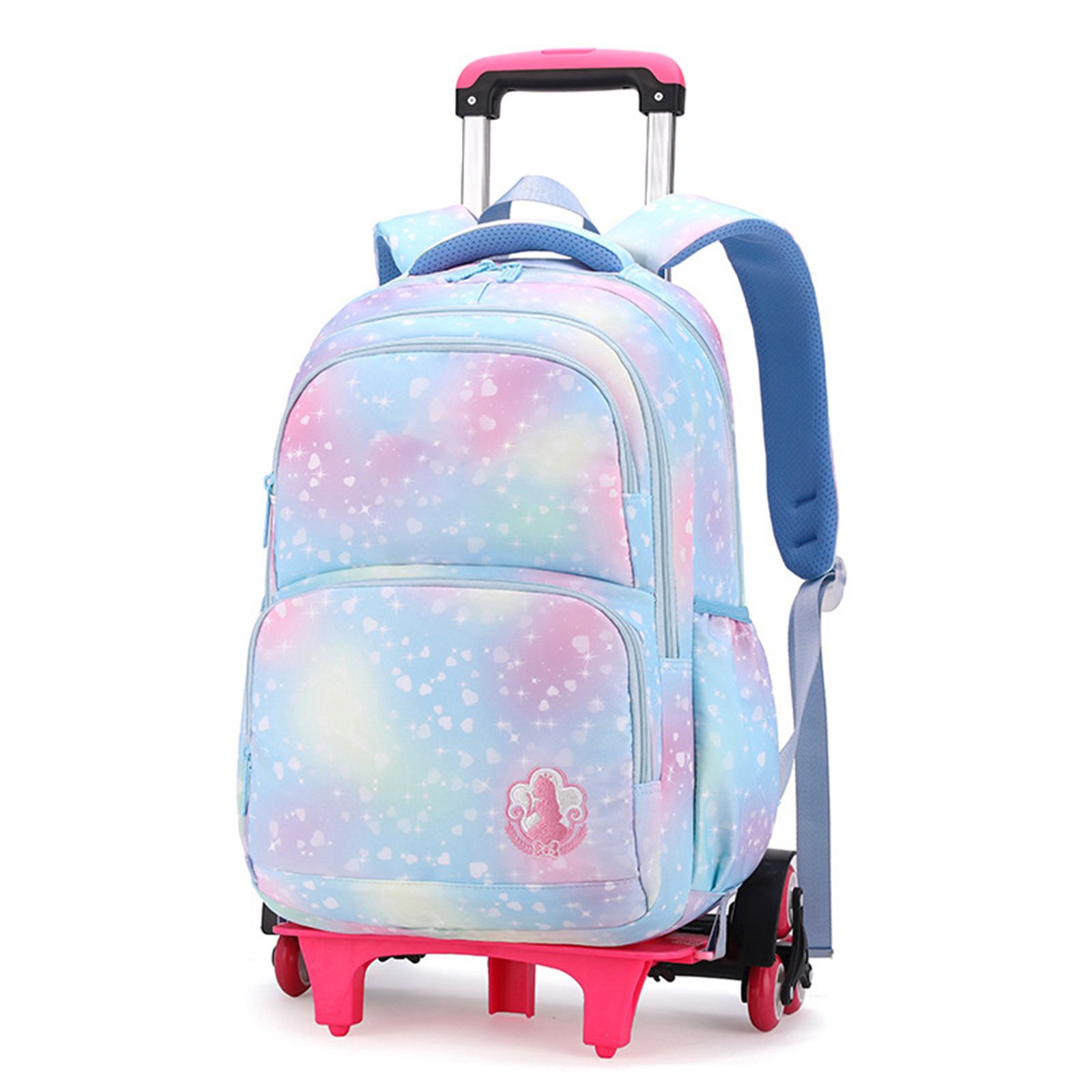 School Bag - Wheeled - Blue